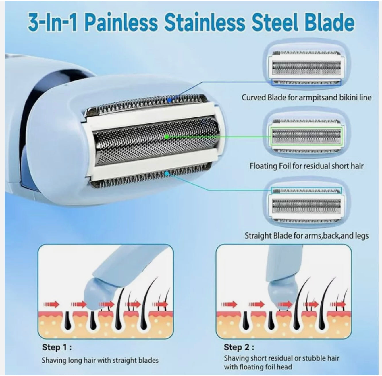 Silky Glide™ Pro Razor