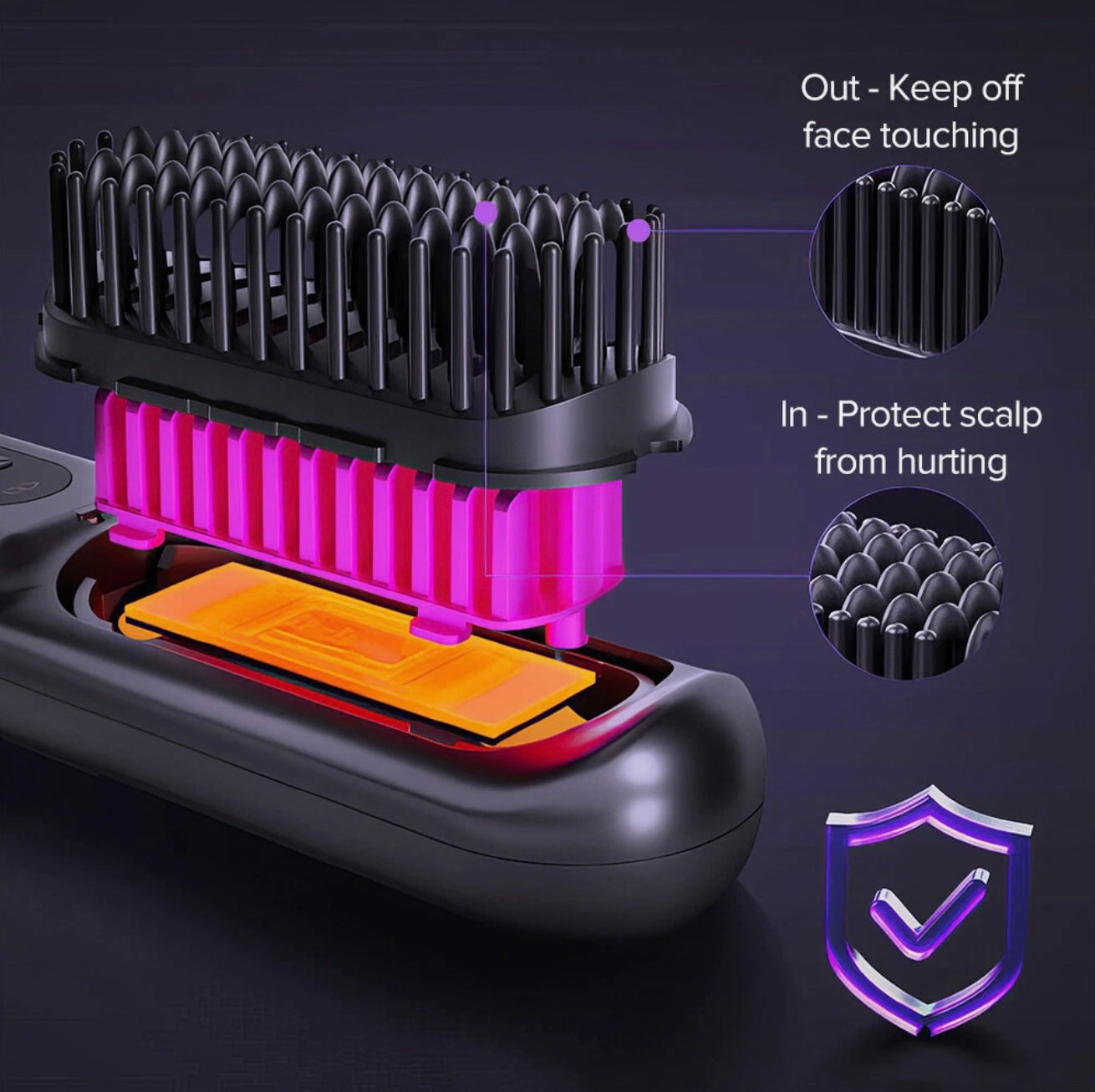 Silky Glide™ Straightening Brush