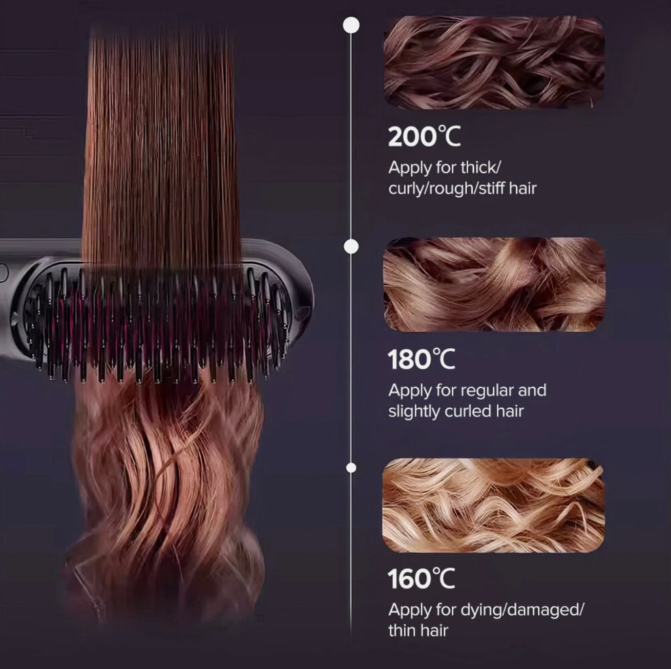 Silky Glide™ Straightening Brush