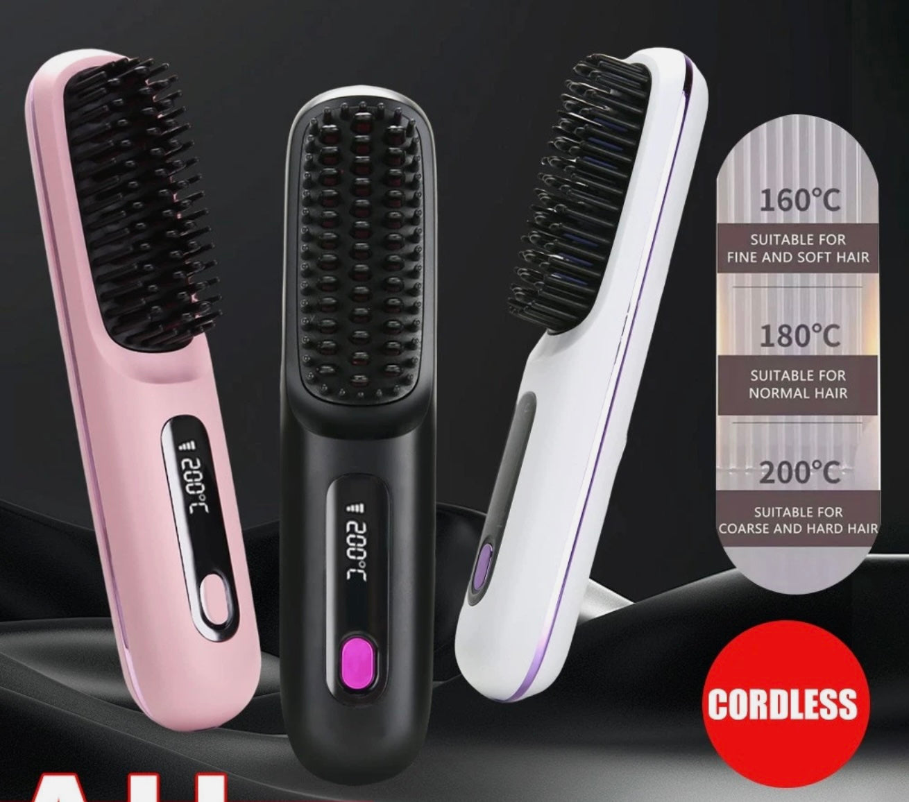 Silky Glide™ Straightening Brush