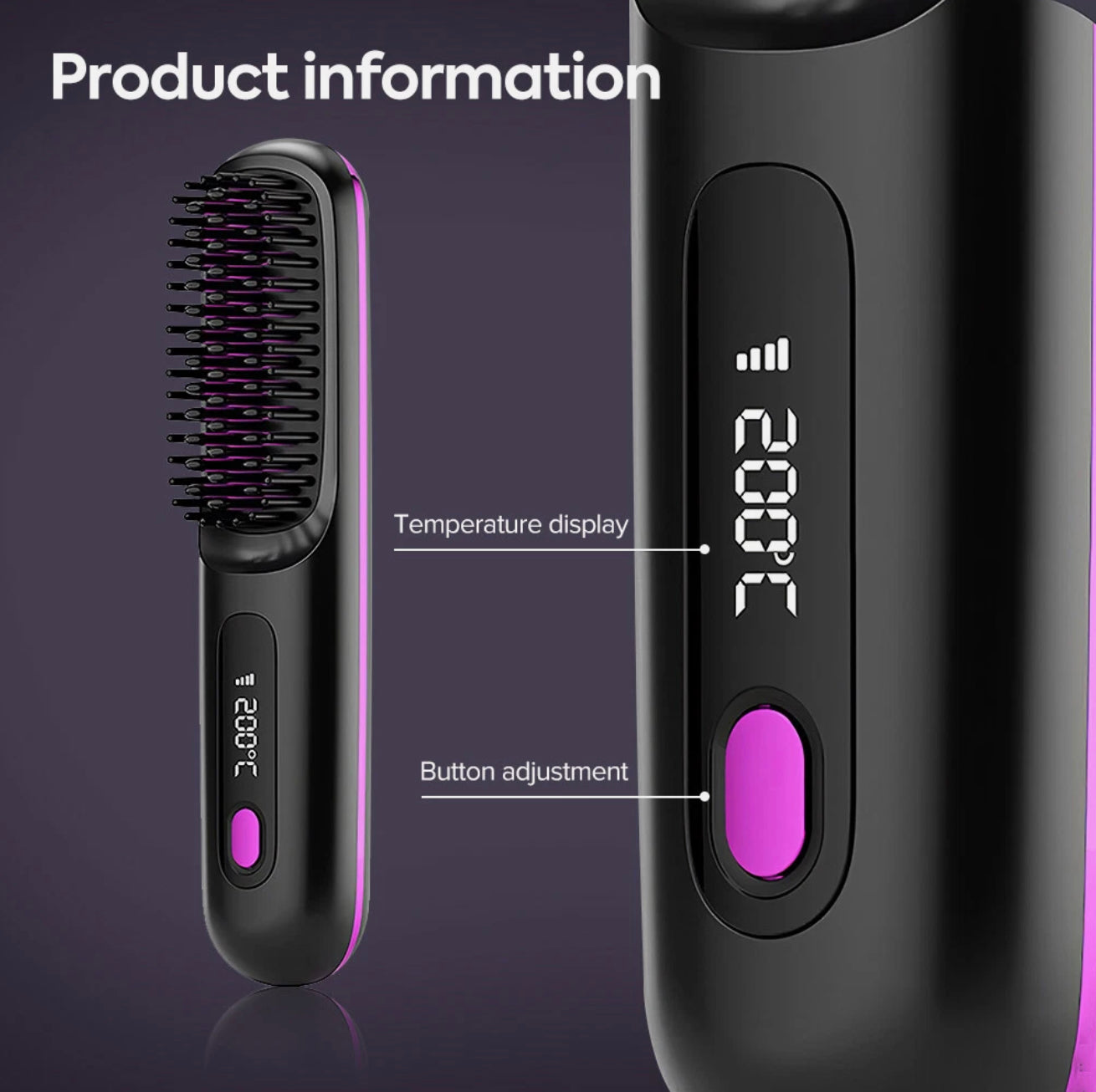 Silky Glide™ Straightening Brush